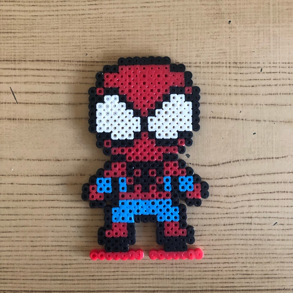 Spiderman Perler!
